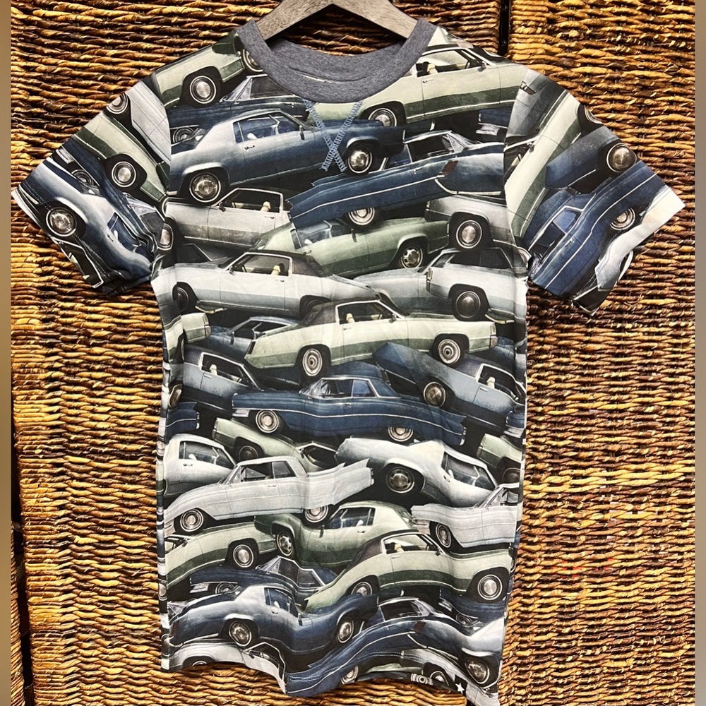 Molo- Ralphie Style-‎ Youth Staked Cars Shirt, Size-152
